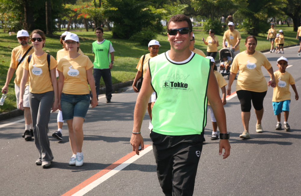 Caminhada corporativa